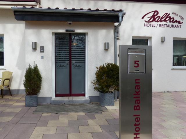 Hotel/Restaurant Balkan Sömmerda Eksteriør billede