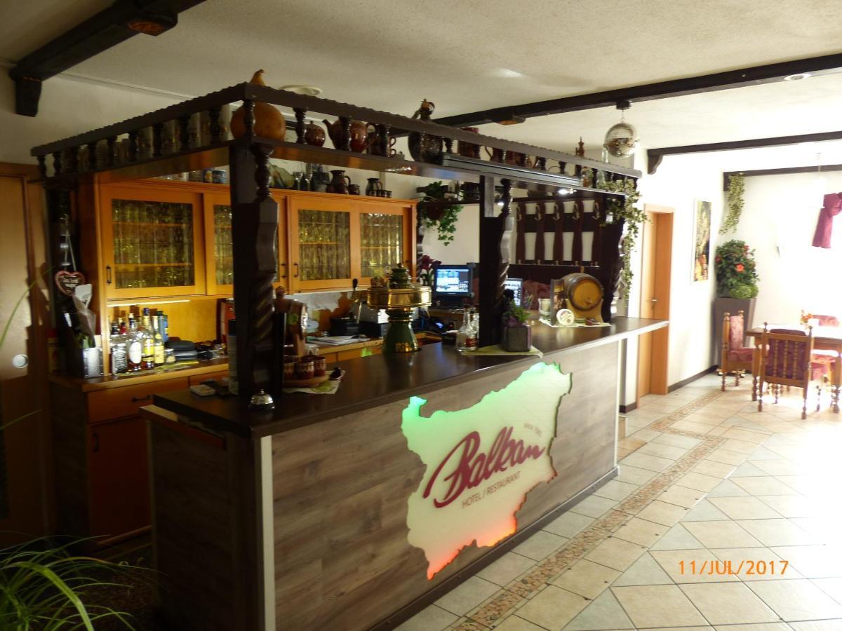 Hotel/Restaurant Balkan Sömmerda Eksteriør billede